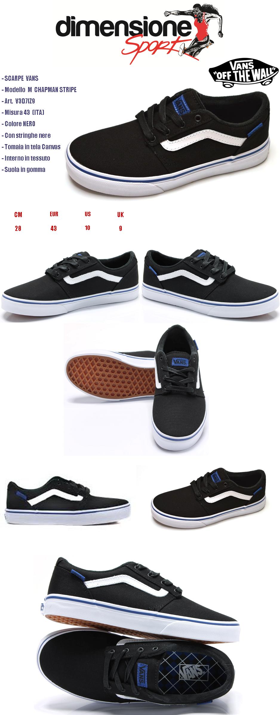 vans nere suola nera