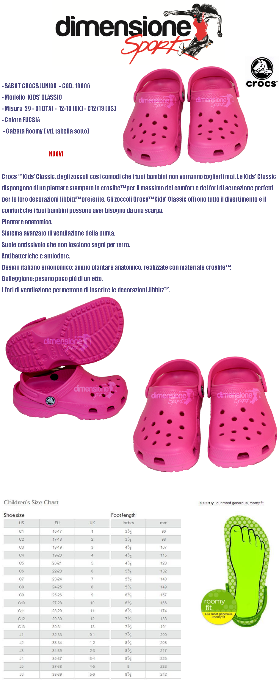 12 13 crocs